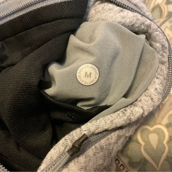 Mint Lululemon At Ease Hoodie Heathered Mens Sz Medium - Picture 13 of 15